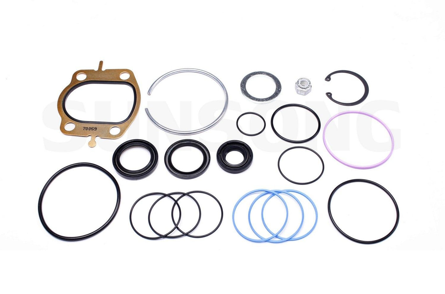 Front View of Steering Gear Seal Kit SUNSONG 8401397