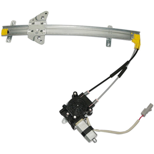 Angle View of Front Right Power Window Motor and Regulator Assembly TRAKMOTIVE 21-0338