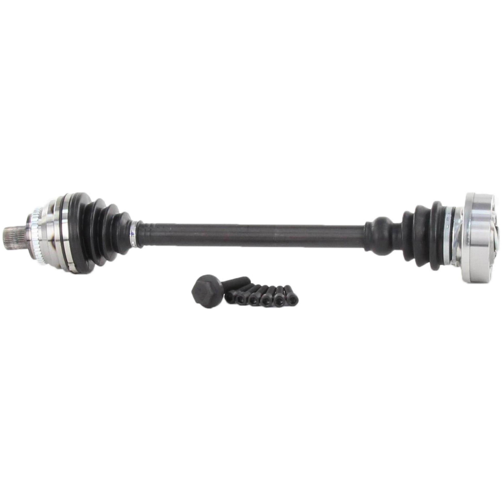 Front View of Front Left CV Axle Shaft TRAKMOTIVE AD-8083