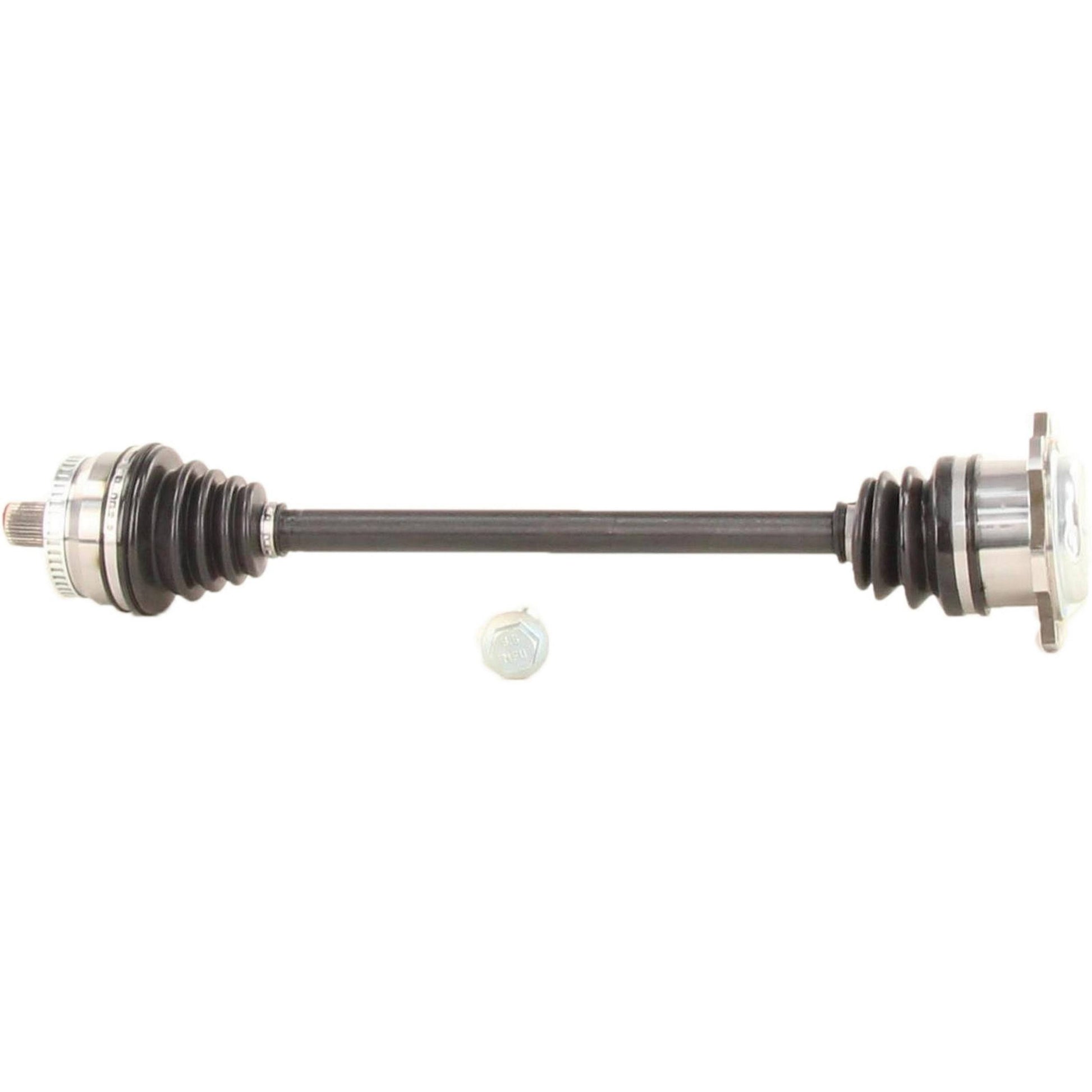 Front View of Front Left CV Axle Shaft TRAKMOTIVE VW-8072