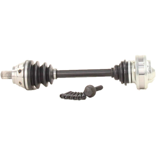 Front View of Front Left CV Axle Shaft TRAKMOTIVE VW-8114