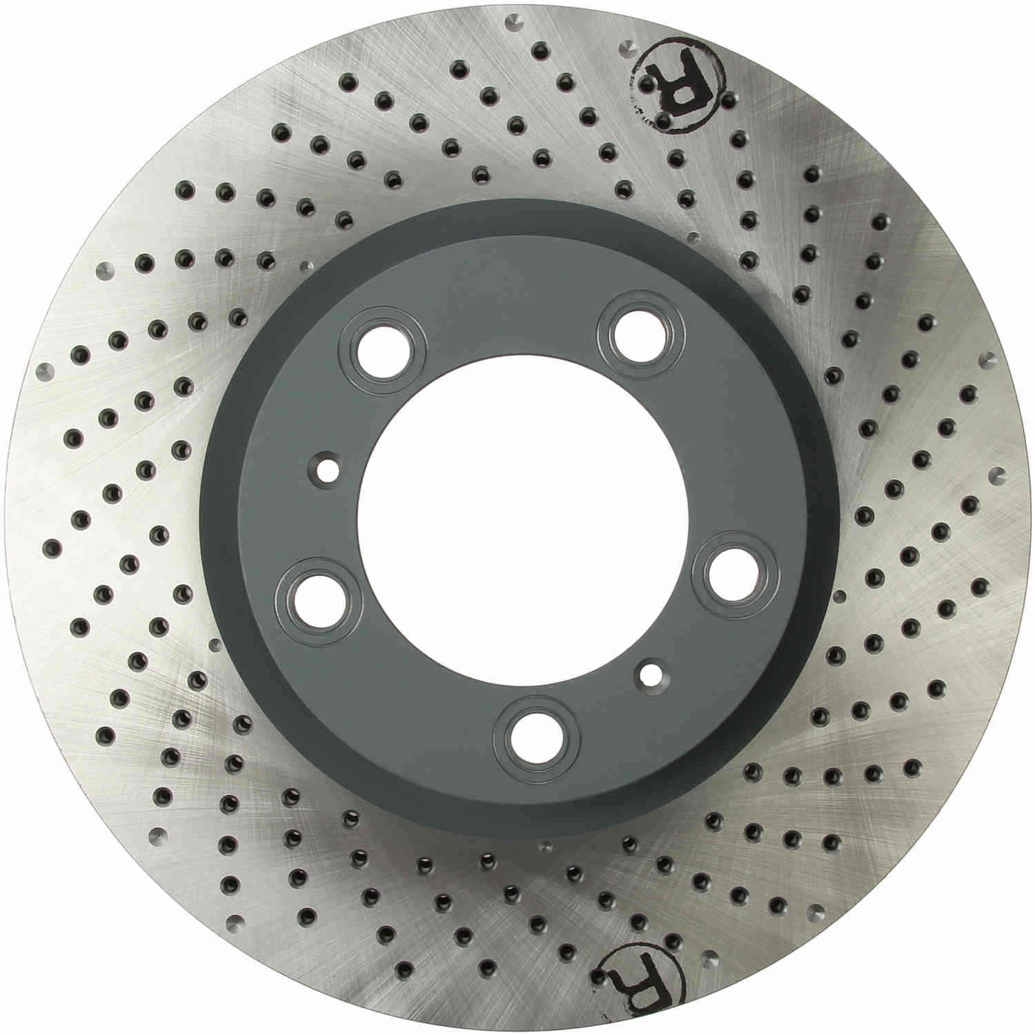 Front View of Front Right Disc Brake Rotor SEBRO 205842C