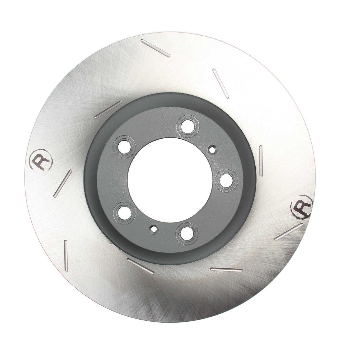 Front View of Front Right Disc Brake Rotor SEBRO 205866C