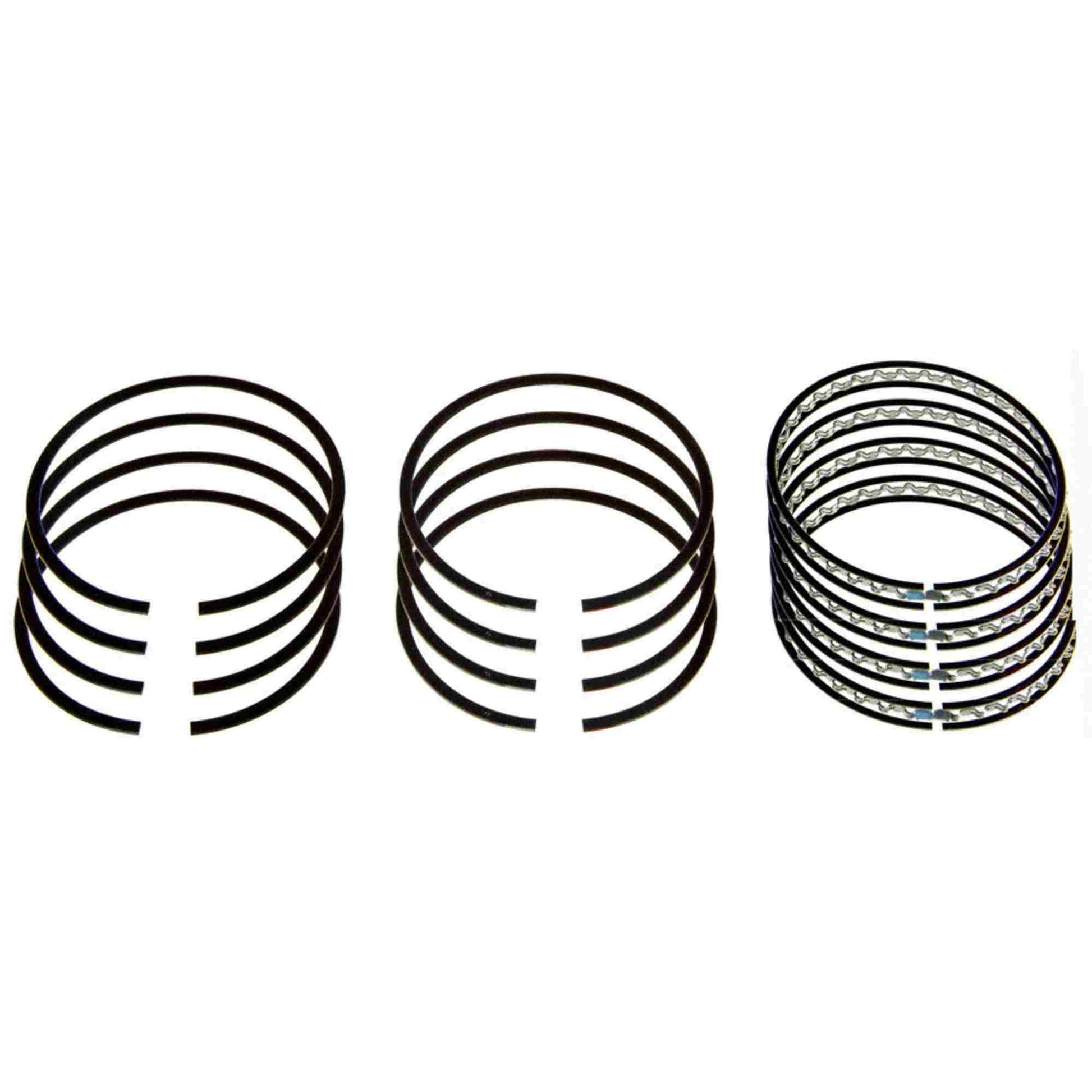 Top View of Engine Piston Ring Set SEALED POWER E-1018KC