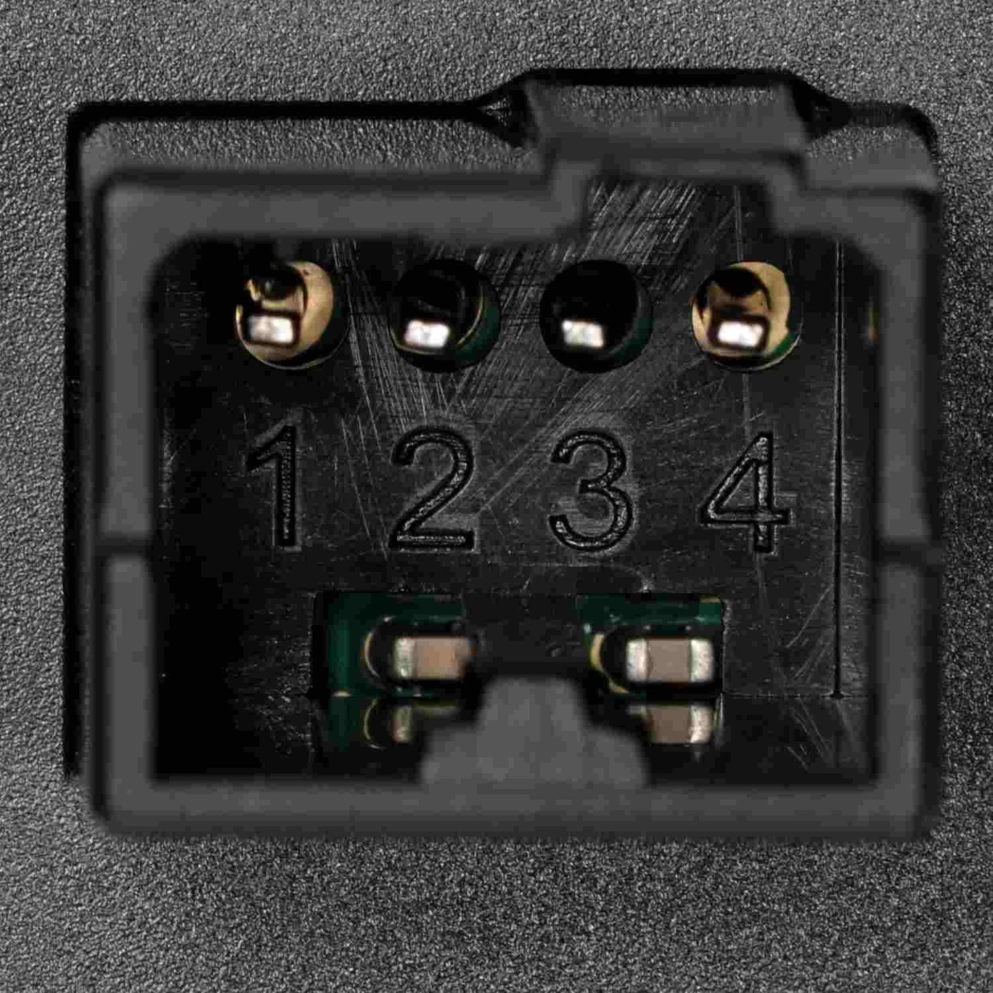 Connector View of Windshield Wiper Switch STANDARD IGNITION CBS-1925