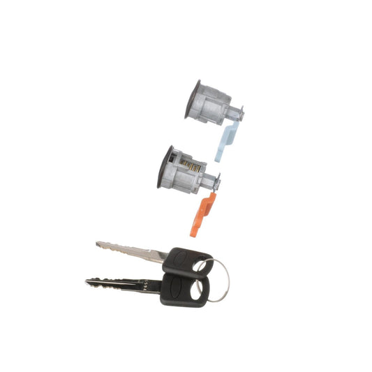 Top View of Door Lock Kit STANDARD IGNITION DL-143B