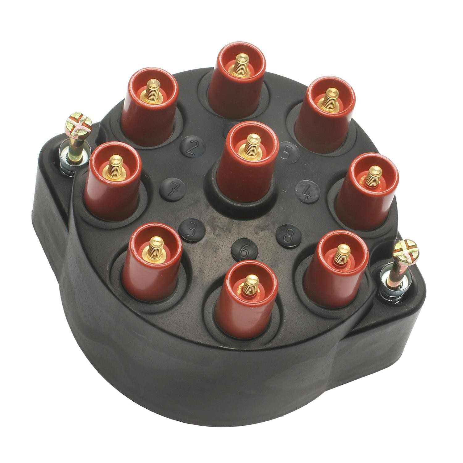 Front View of Distributor Cap STANDARD IGNITION GB-444