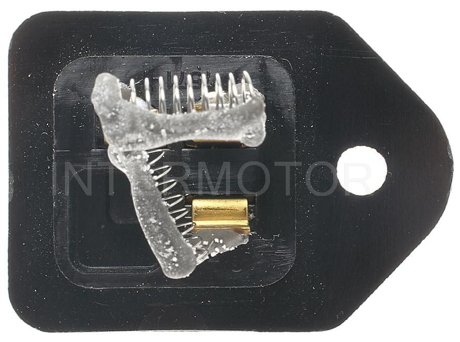 Bottom View of HVAC Blower Motor Resistor STANDARD IGNITION RU-252