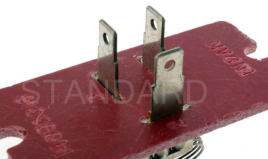 Connector View of HVAC Blower Motor Resistor STANDARD IGNITION RU-64