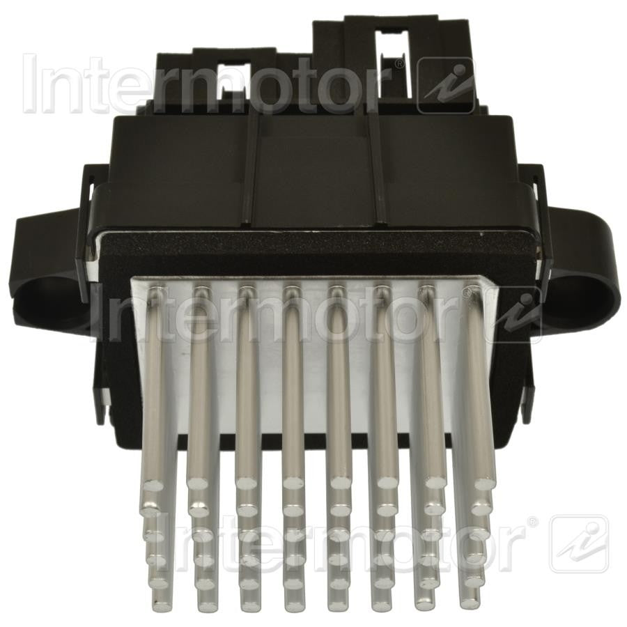 Back View of Front HVAC Blower Motor Resistor STANDARD IGNITION RU-730