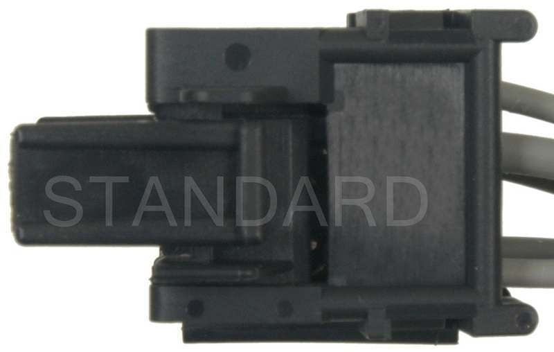 Bottom View of HVAC Blower Control Switch Connector STANDARD IGNITION S-1044