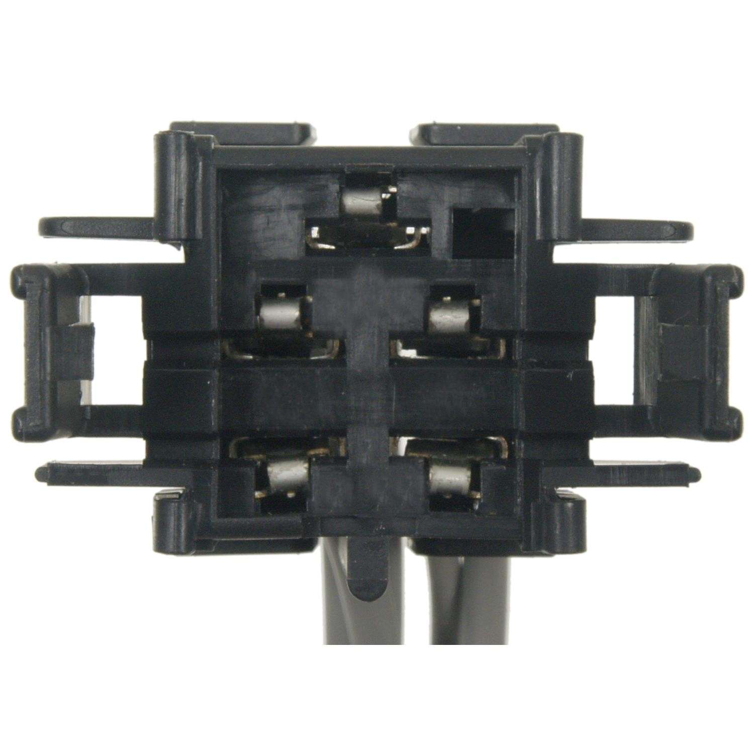 Connector View of HVAC Blower Control Switch Connector STANDARD IGNITION S-1044