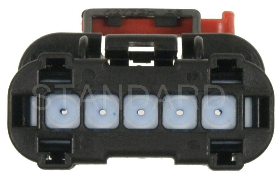 Bottom View of Rear HVAC Blower Motor Resistor Connector STANDARD IGNITION S-1768