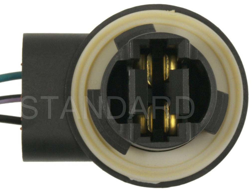 Connector View of Rear Turn Signal Light Socket STANDARD IGNITION S-862