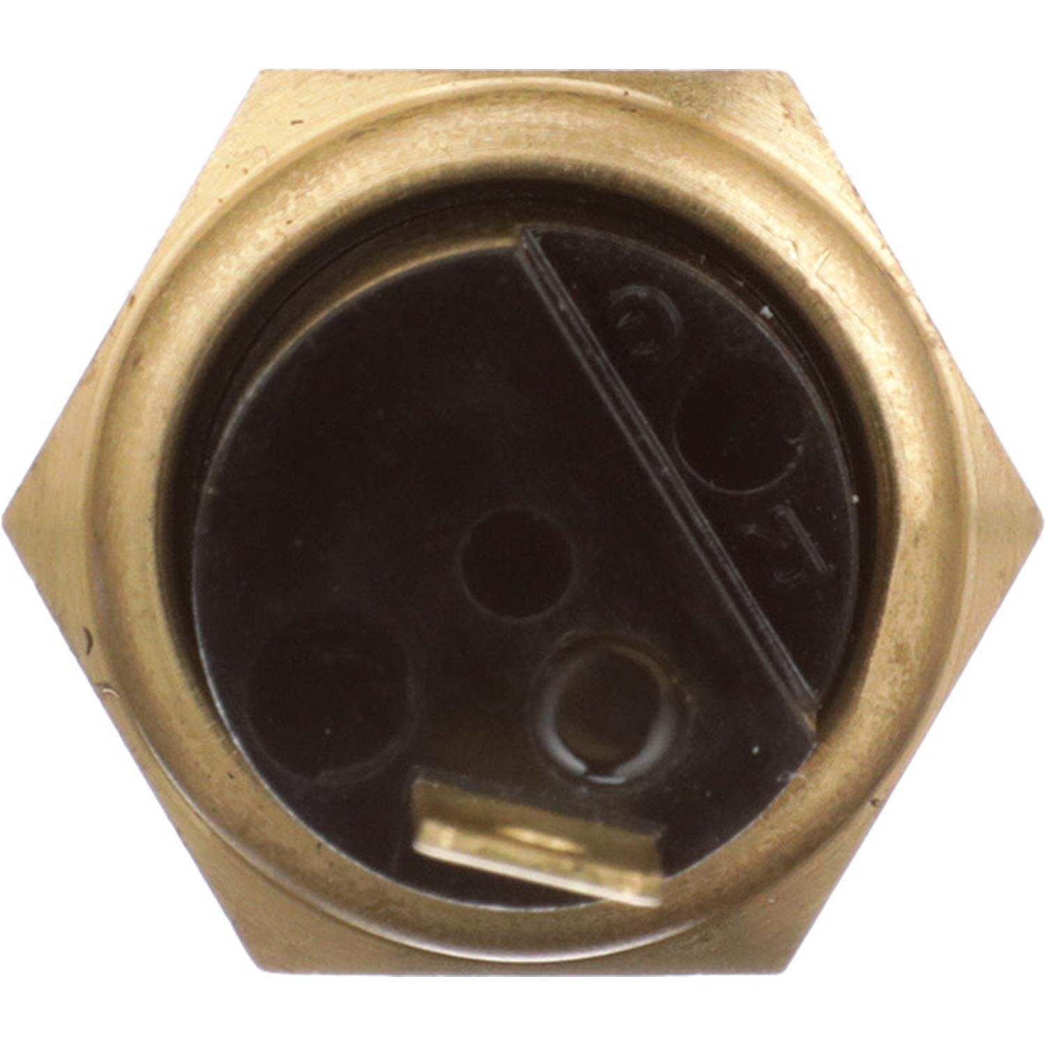 Top View of Engine Coolant Temperature Sender STANDARD IGNITION TS-11