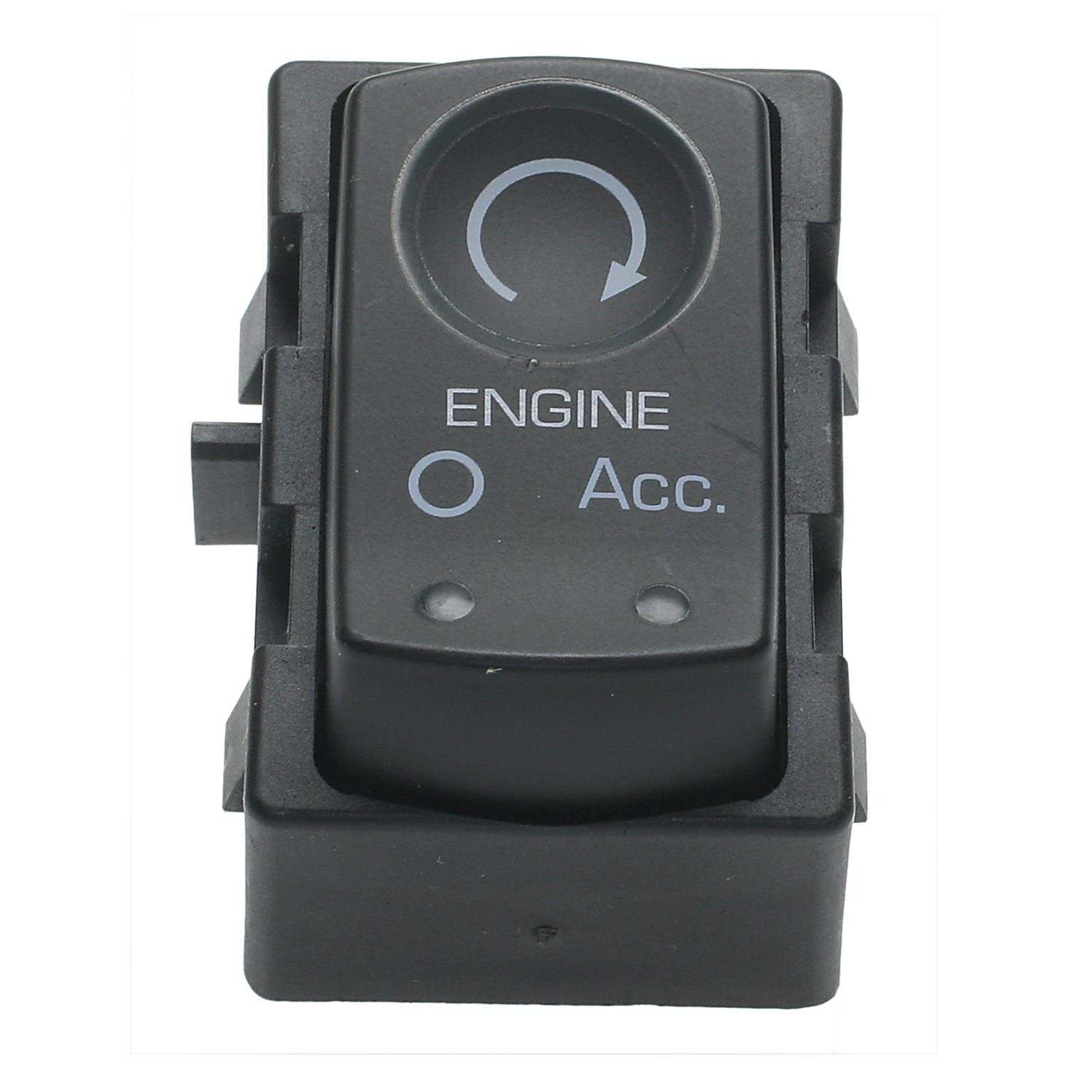 Front View of Push To Start Switch STANDARD IGNITION US-746