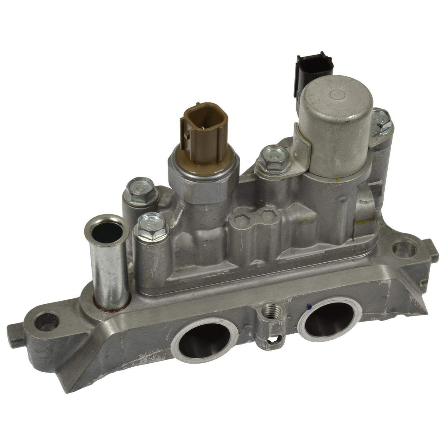 Front View of Left Engine Variable Valve Timing (VVT) Solenoid STANDARD IGNITION VVT282