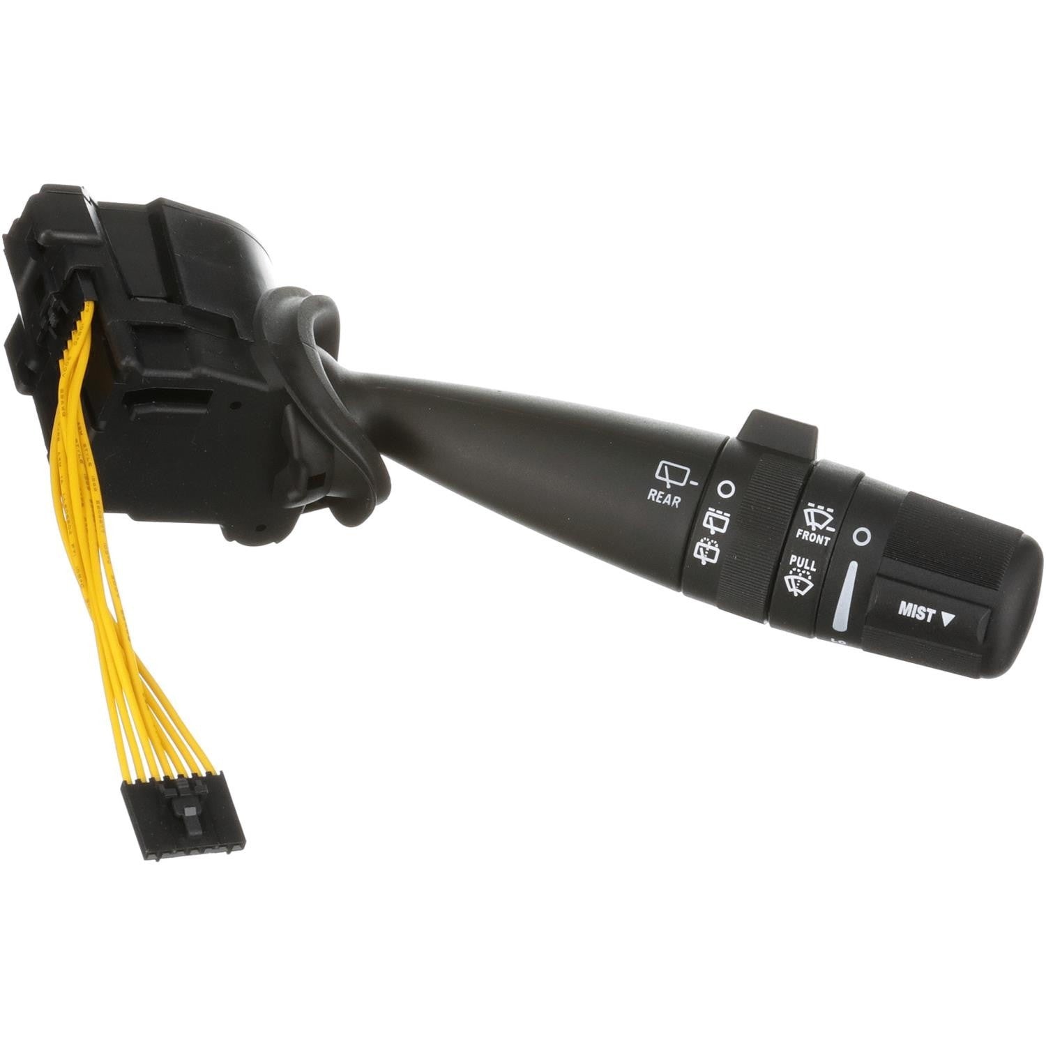Front View of Windshield Wiper Switch STANDARD IGNITION WP-409