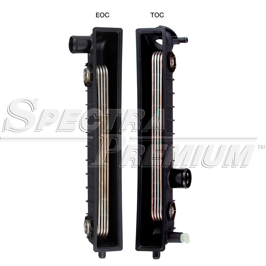 Angle View of Radiator SPECTRA CU1826