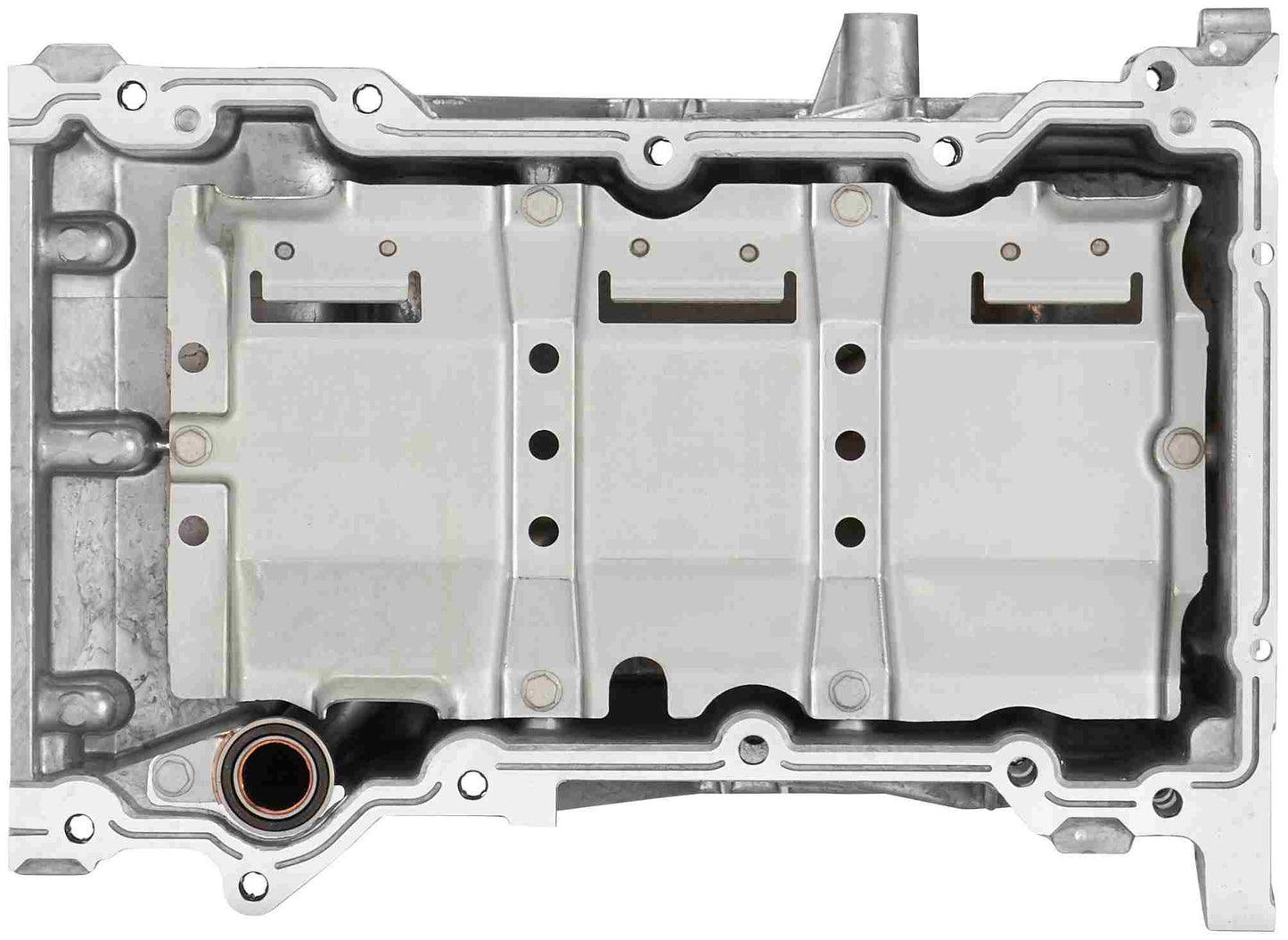 Bottom View of Engine Oil Pan SPECTRA GMP74B