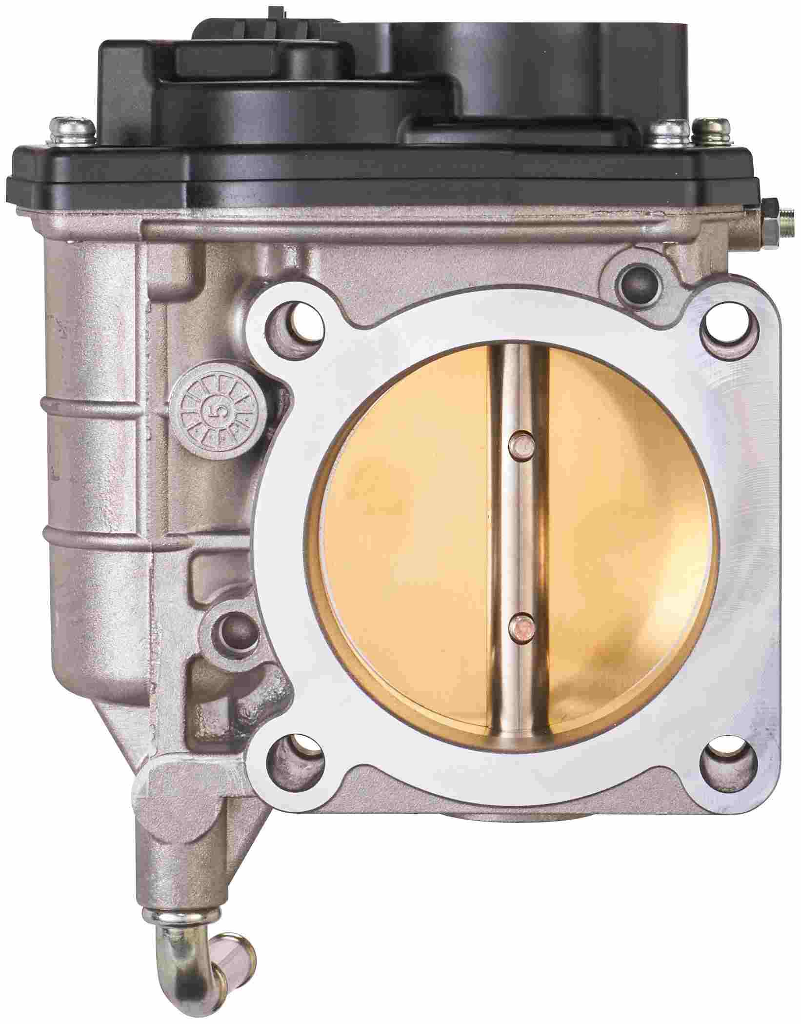 Back View of Fuel Injection Throttle Body Assembly SPECTRA TB1043