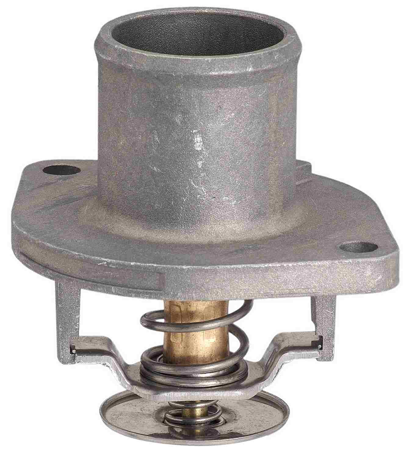 Front View of Engine Coolant Thermostat / Water Outlet Assembly STANDARD 14899