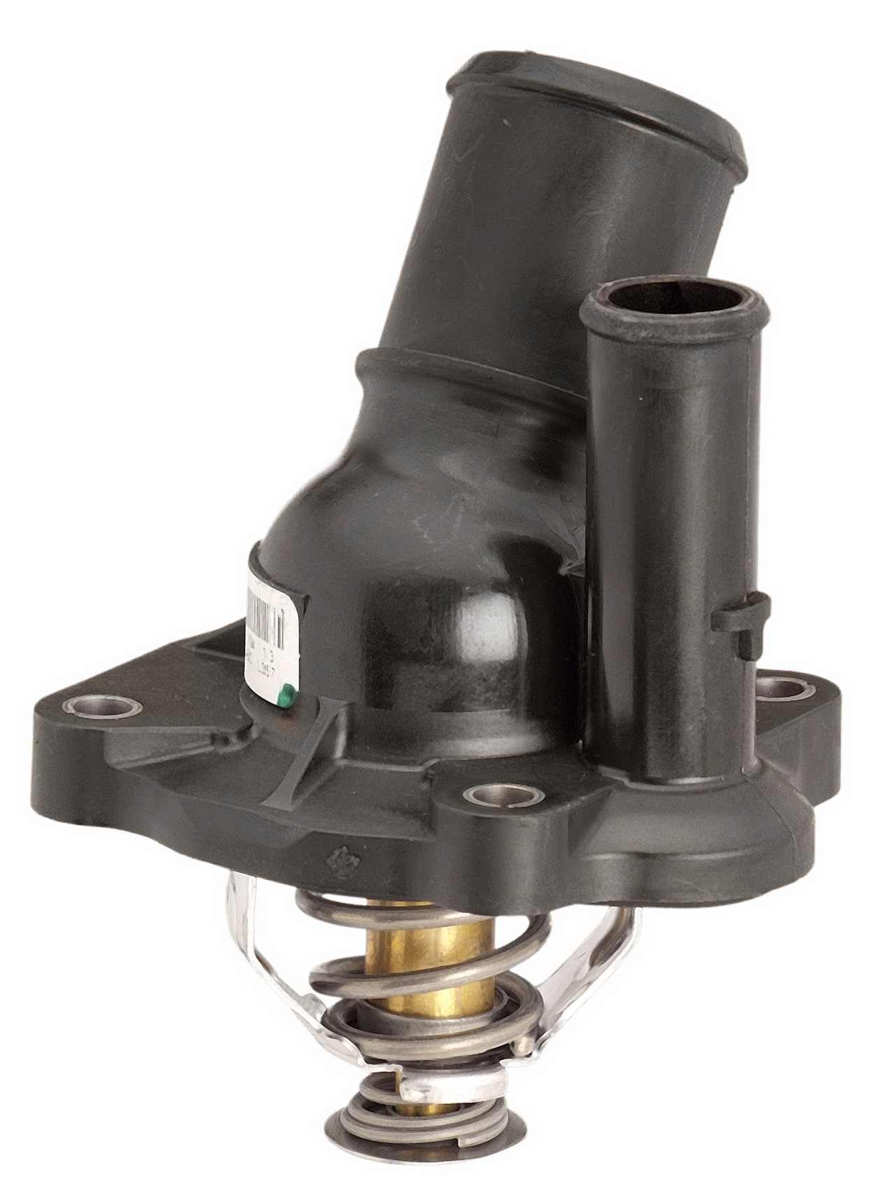 Front View of Engine Coolant Thermostat / Water Outlet Assembly STANDARD 48689