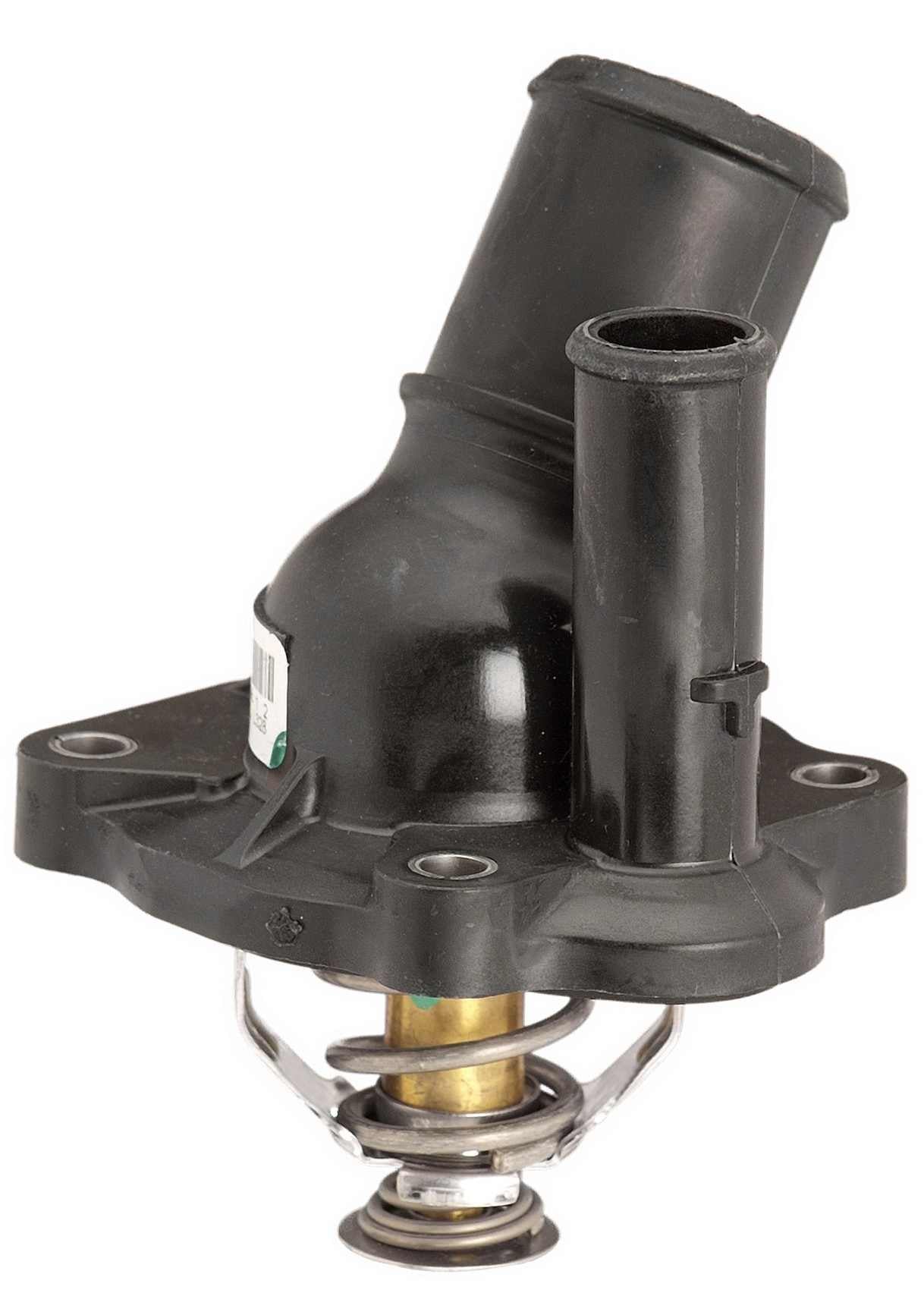 Front View of Engine Coolant Thermostat / Water Outlet Assembly STANDARD 48708