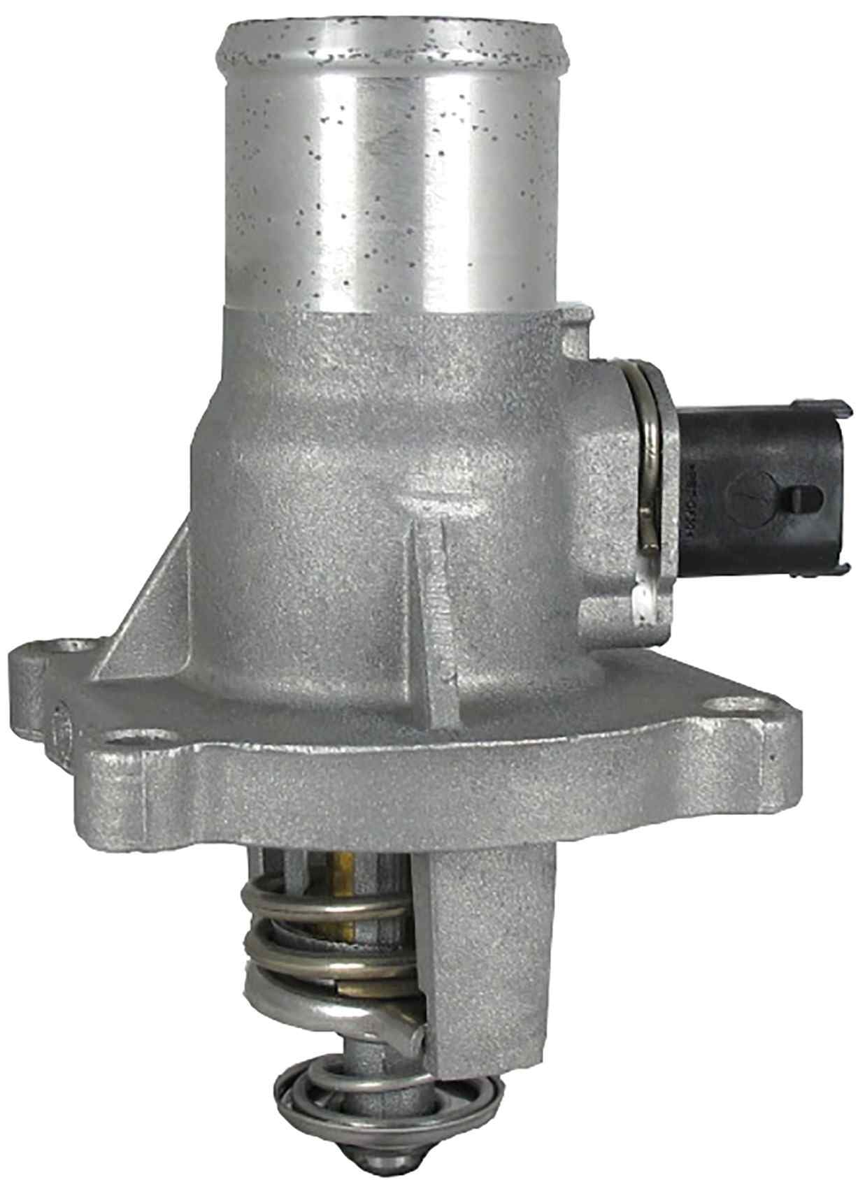 Front View of Engine Coolant Thermostat / Water Outlet Assembly STANDARD 49522