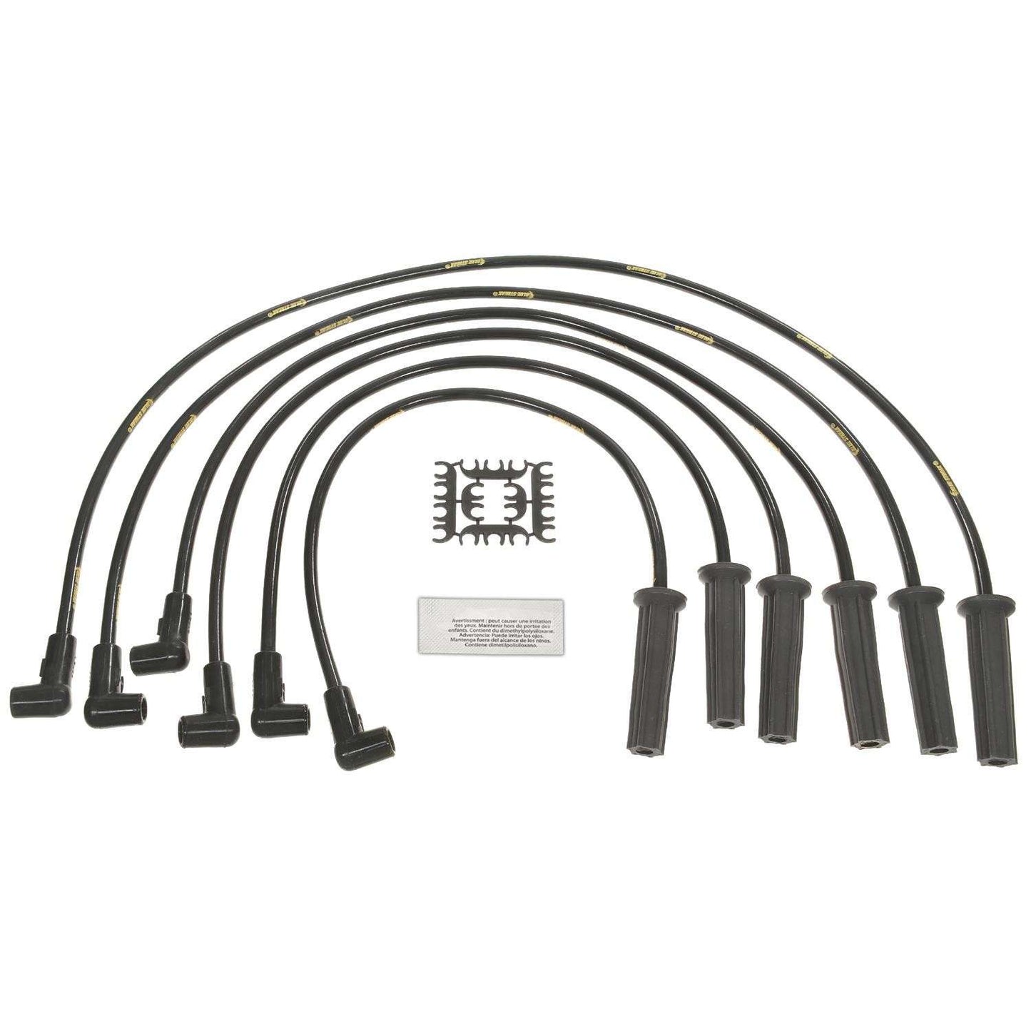 Front View of Spark Plug Wire Set STANDARD 10023