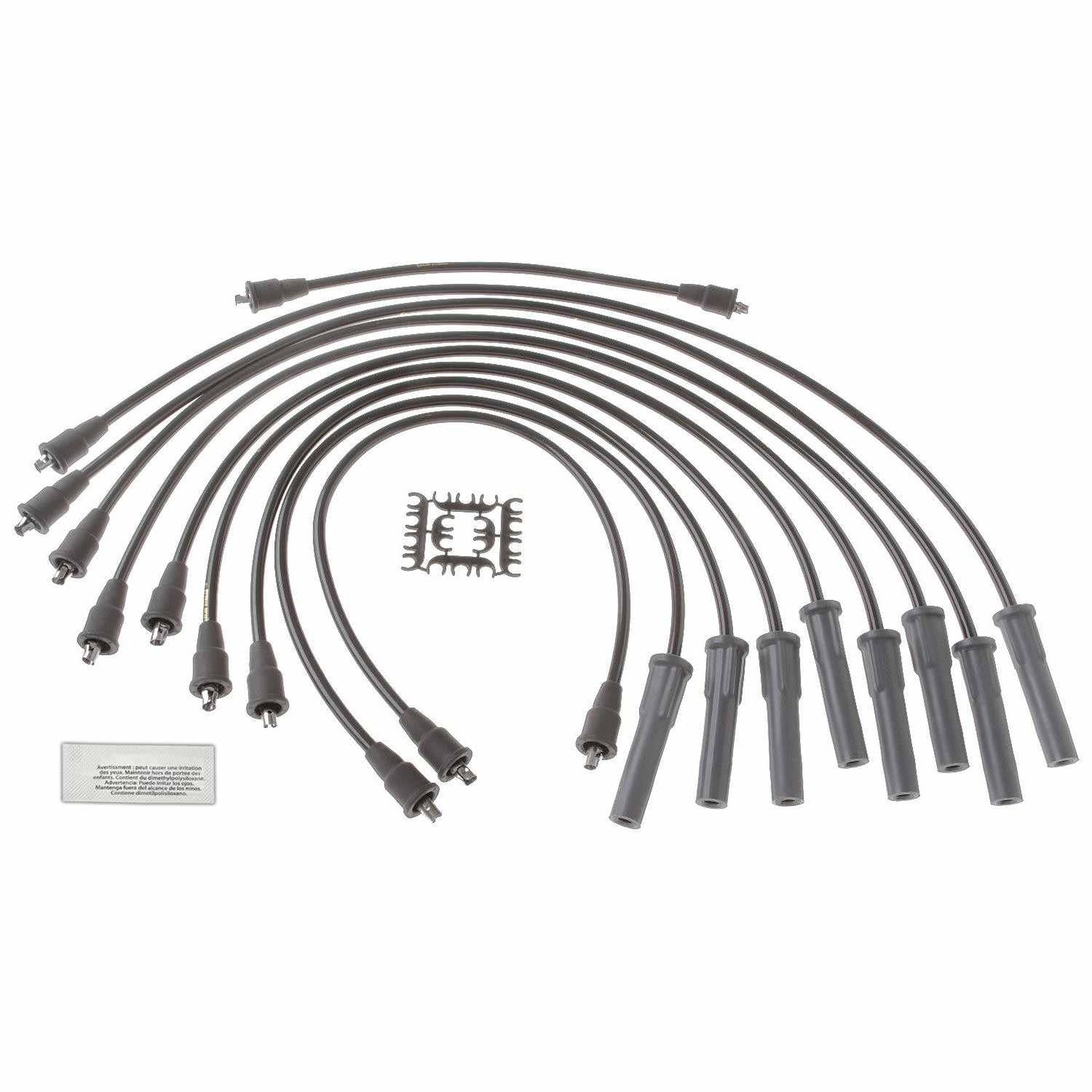 Front View of Spark Plug Wire Set STANDARD 10117