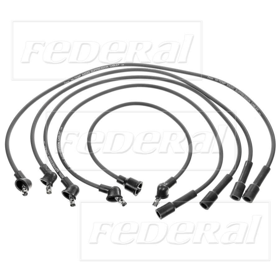 Front View of Spark Plug Wire Set STANDARD 2410