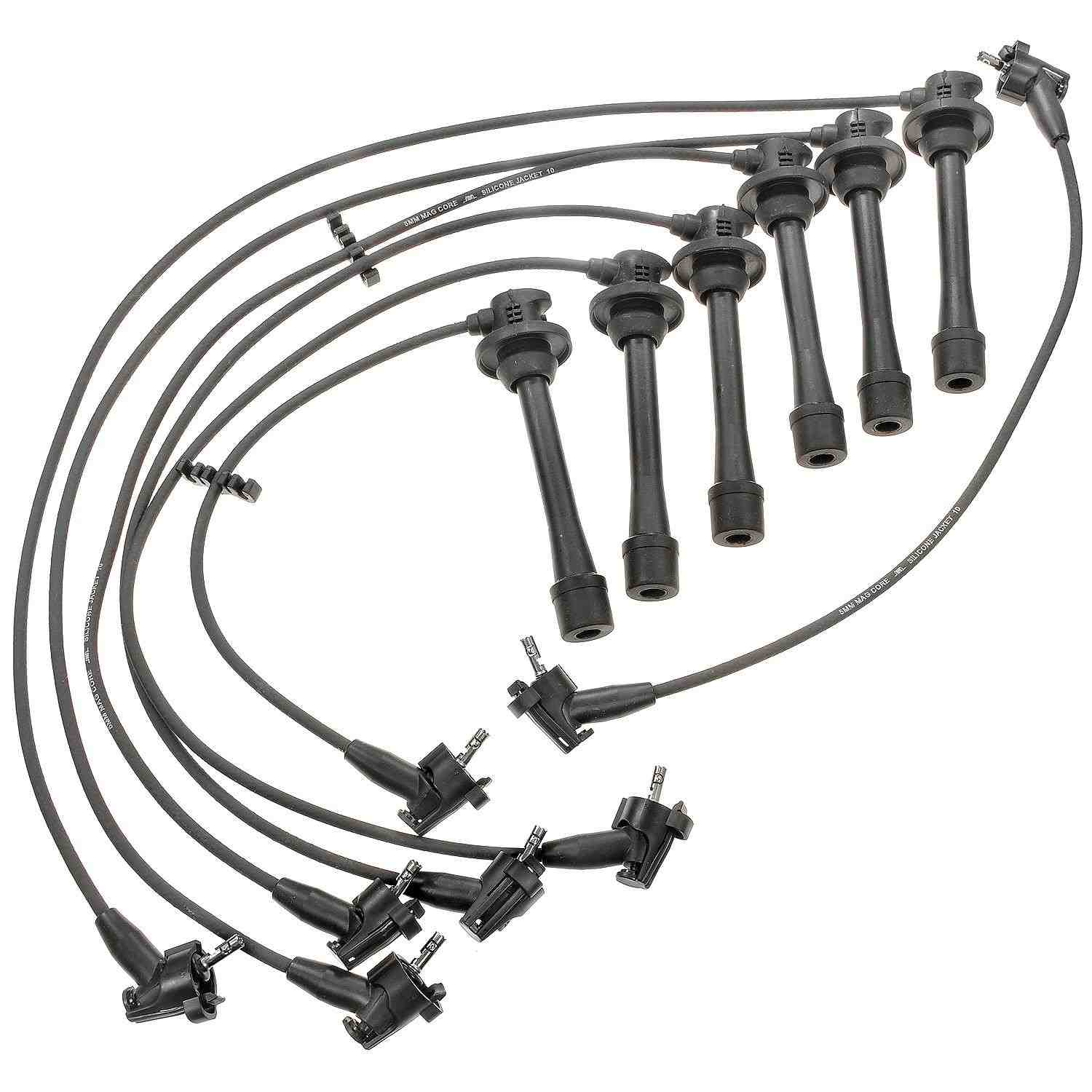 Front View of Spark Plug Wire Set STANDARD 25602