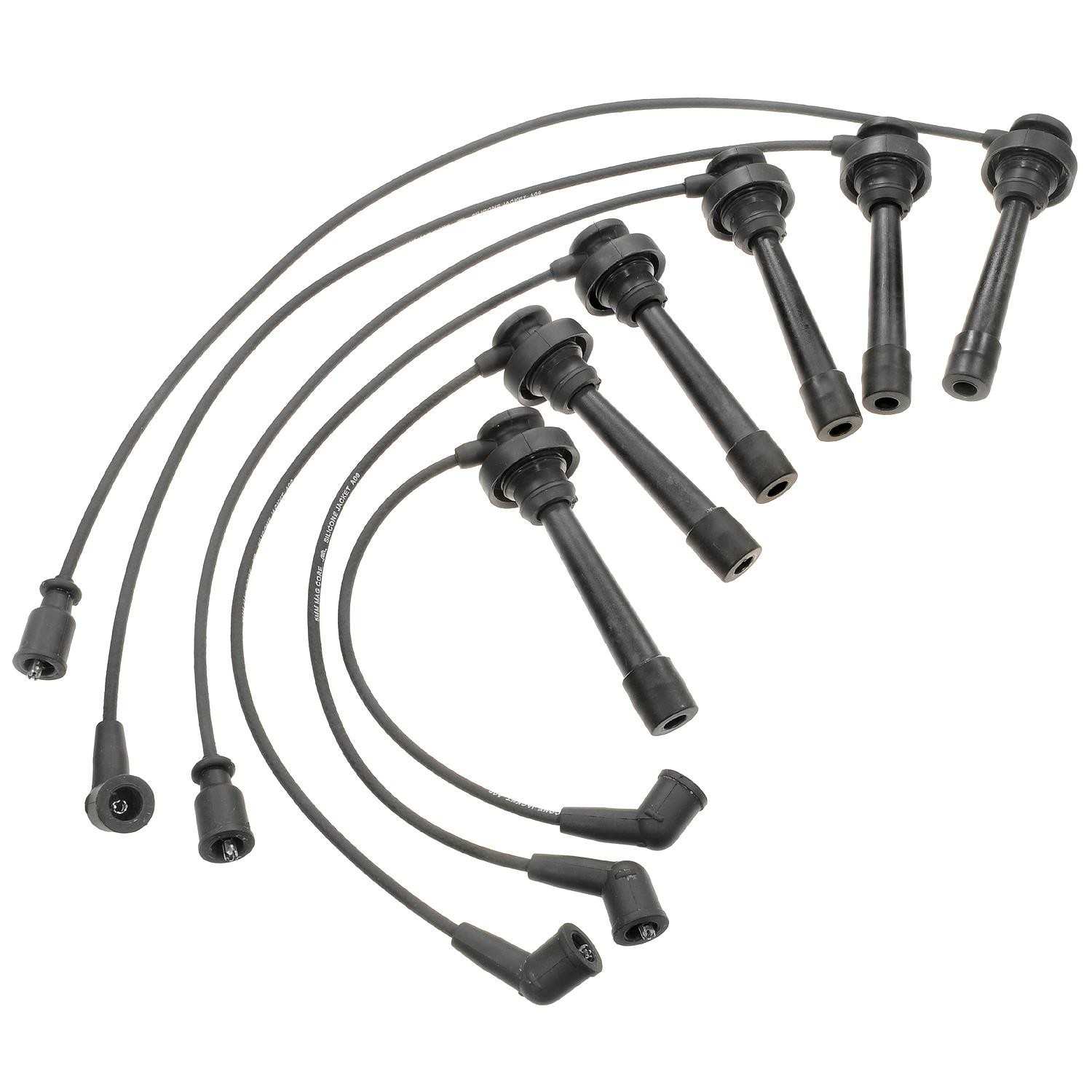 Front View of Spark Plug Wire Set STANDARD 25608