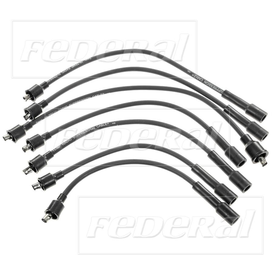 Front View of Spark Plug Wire Set STANDARD 2601