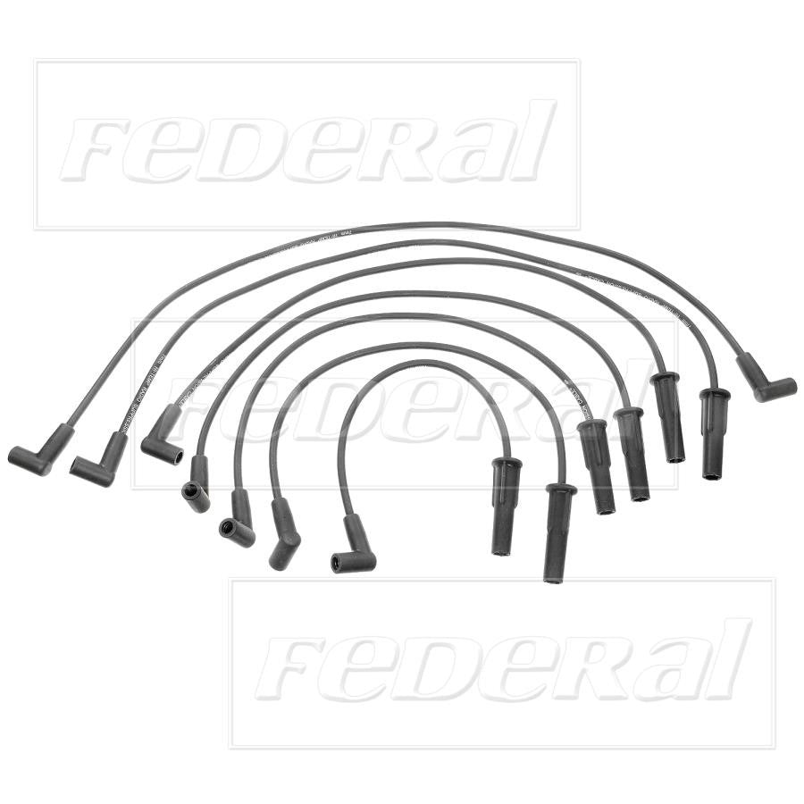 Front View of Spark Plug Wire Set STANDARD 2624