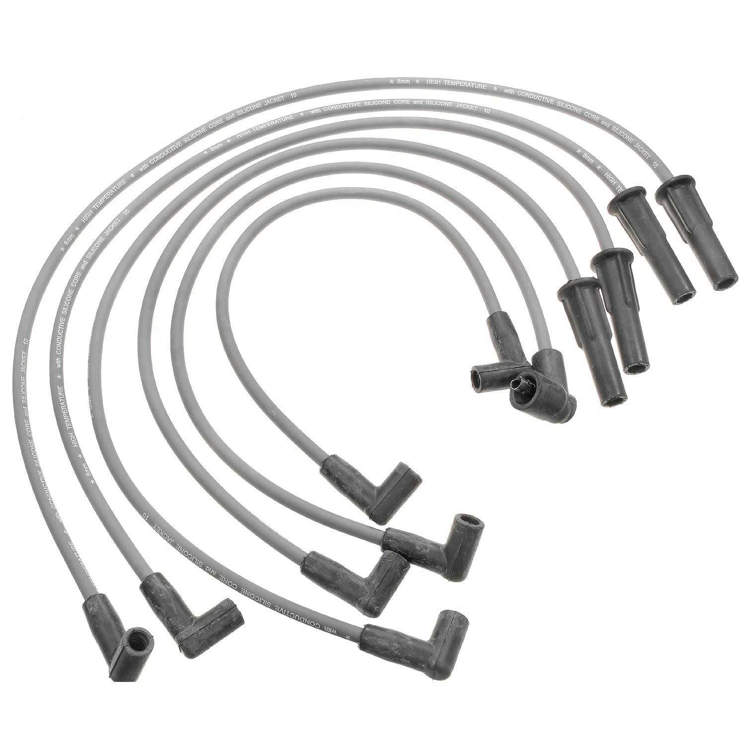 Front View of Spark Plug Wire Set STANDARD 26459