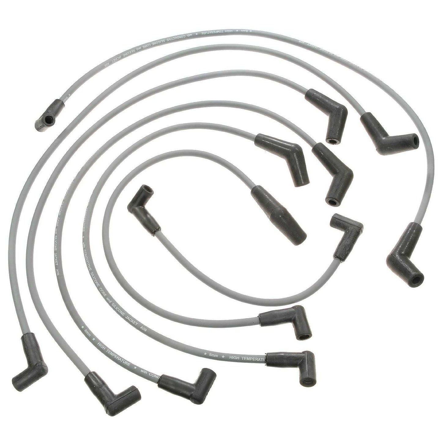 Front View of Spark Plug Wire Set STANDARD 26639