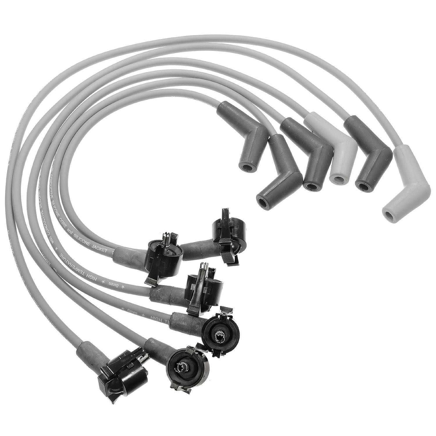 Front View of Spark Plug Wire Set STANDARD 26676