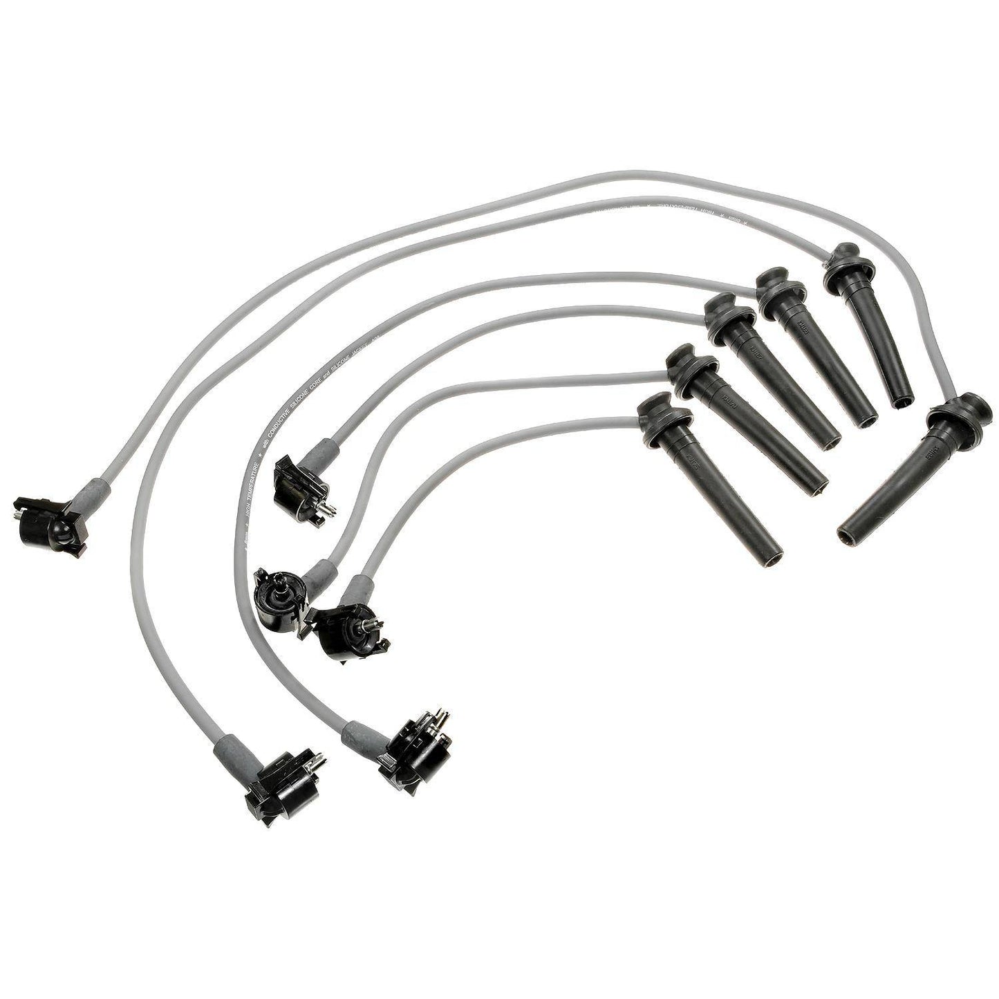 Front View of Spark Plug Wire Set STANDARD 26678