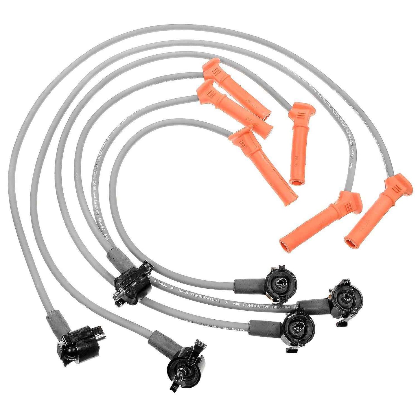 Front View of Spark Plug Wire Set STANDARD 26681