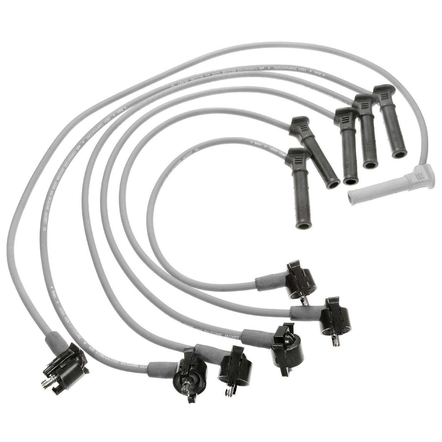 Front View of Spark Plug Wire Set STANDARD 26694