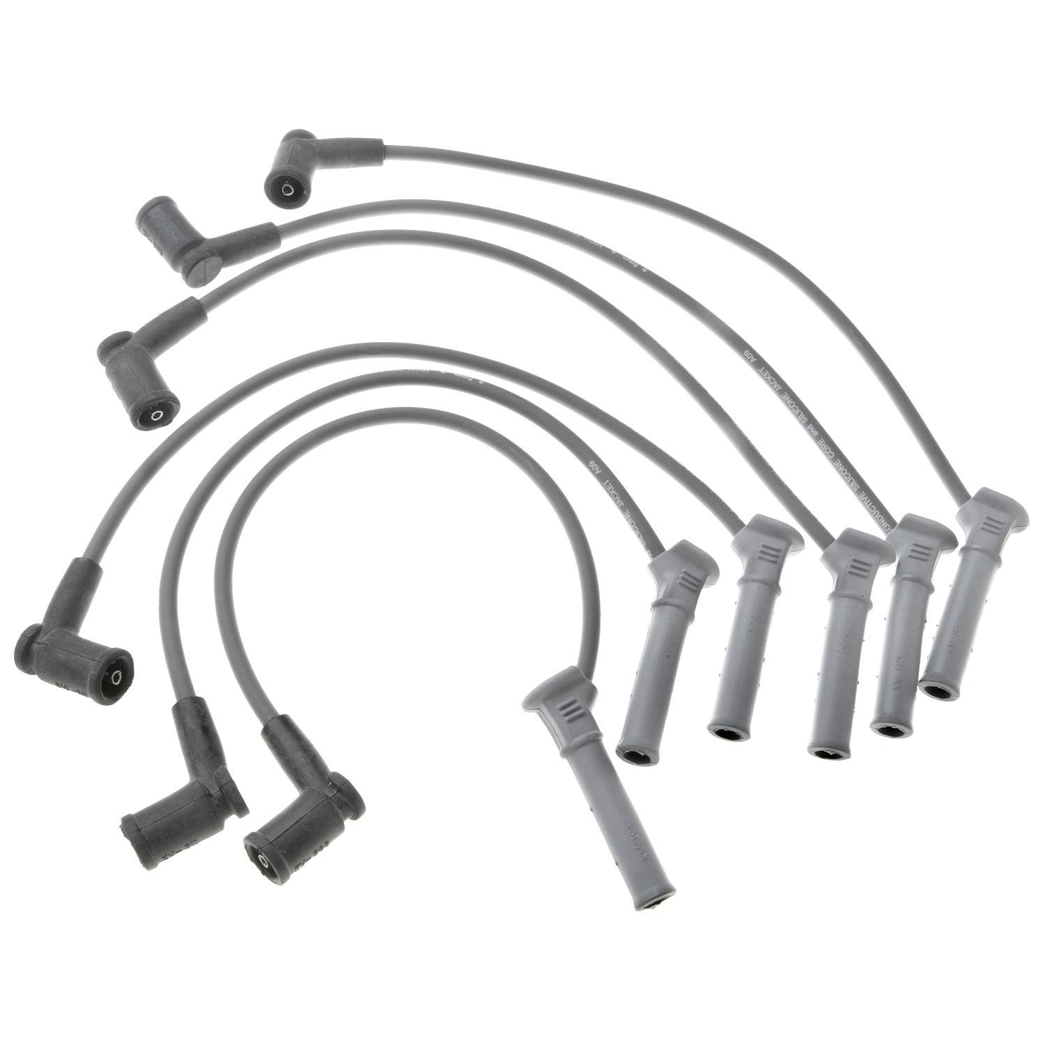 Front View of Spark Plug Wire Set STANDARD 26698