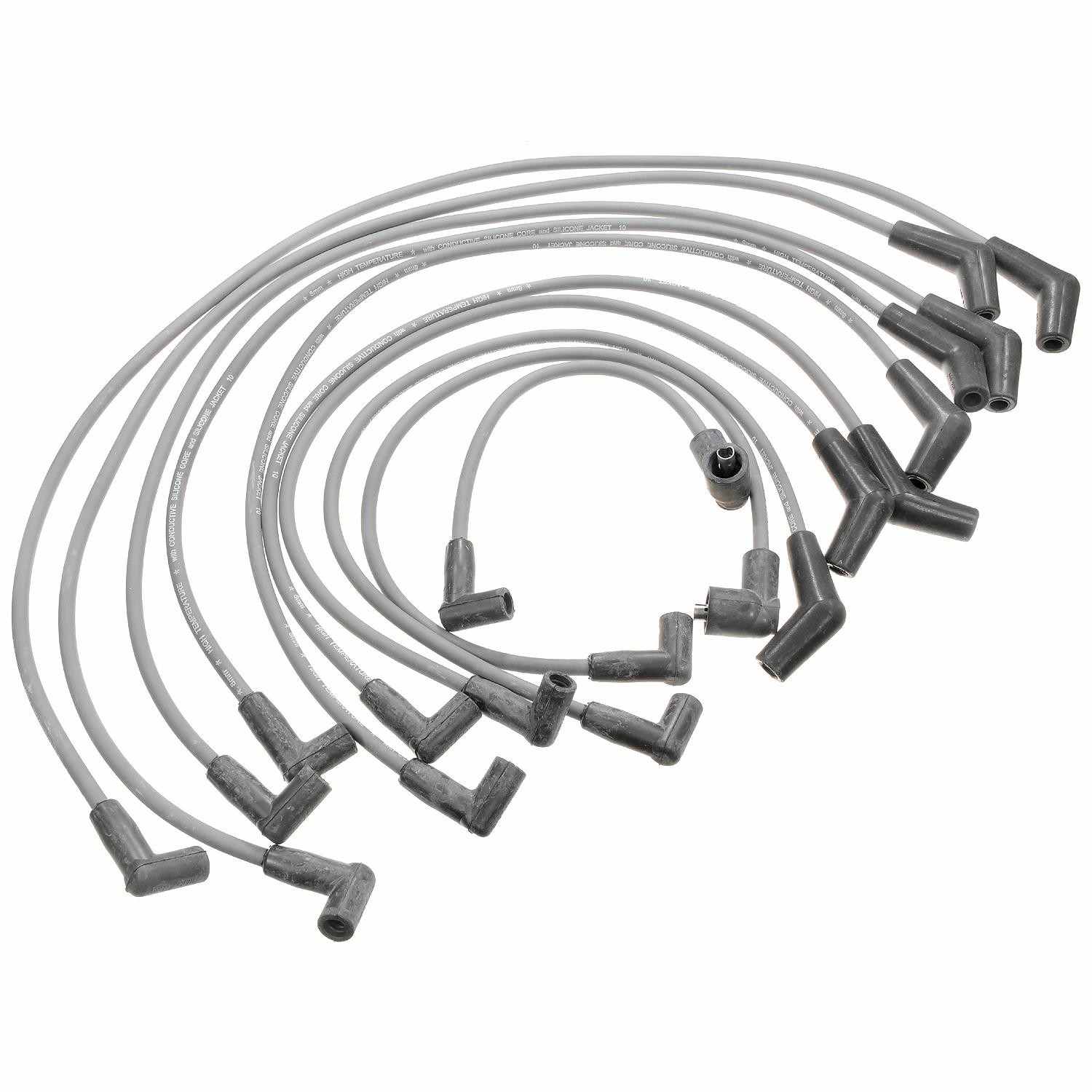 Front View of Spark Plug Wire Set STANDARD 26880