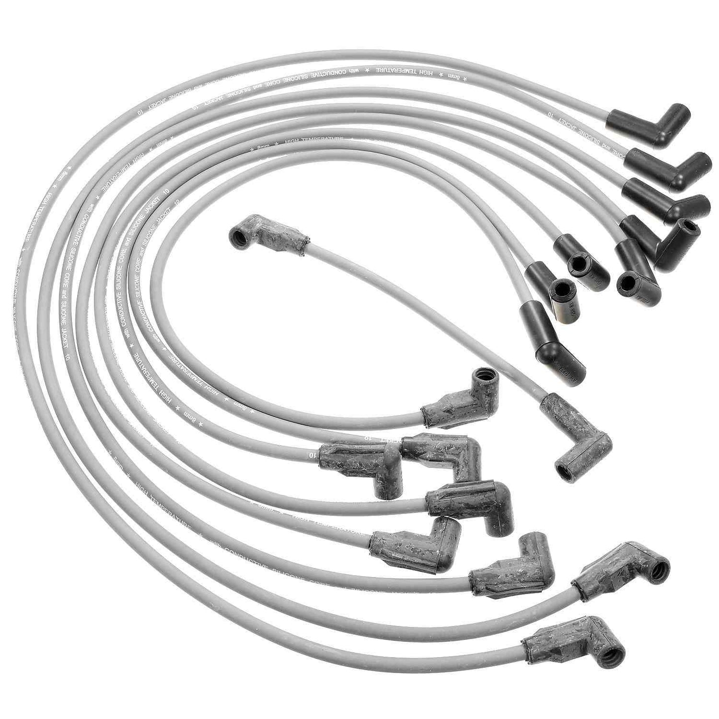 Front View of Spark Plug Wire Set STANDARD 26889