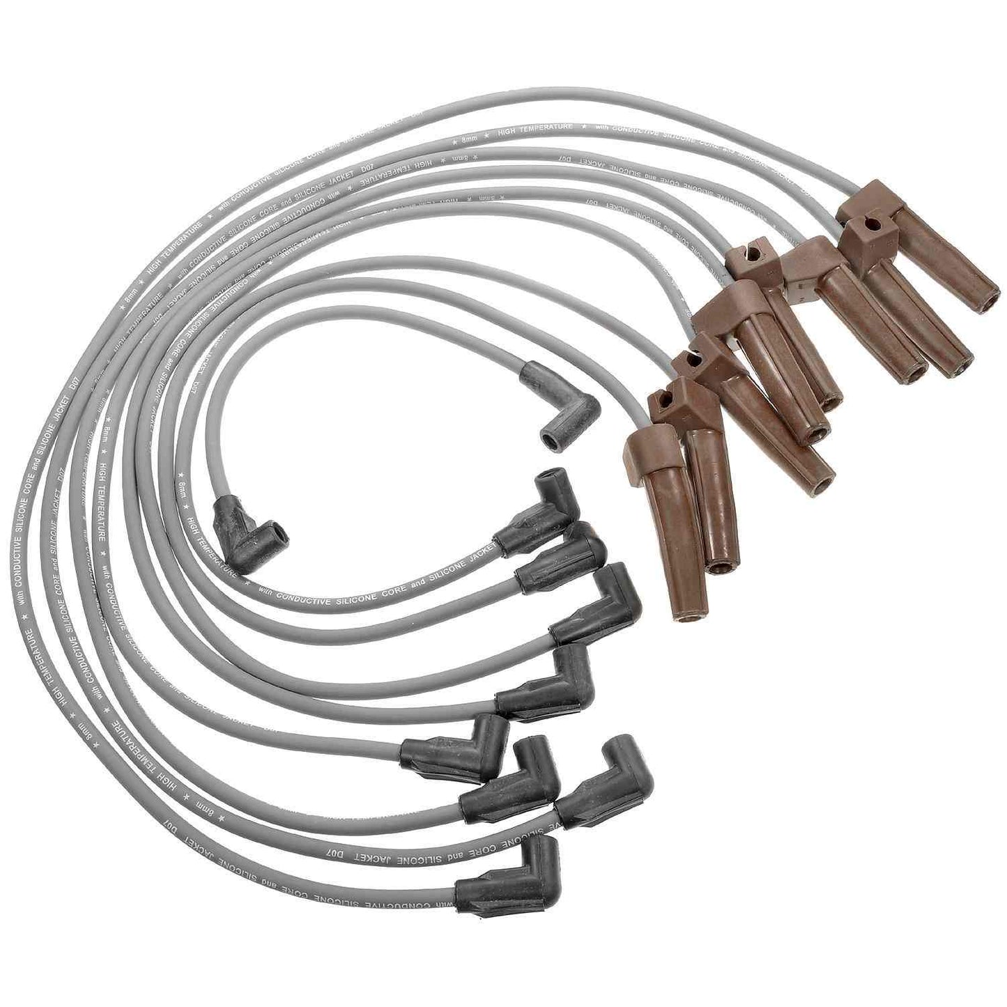 Front View of Spark Plug Wire Set STANDARD 26891