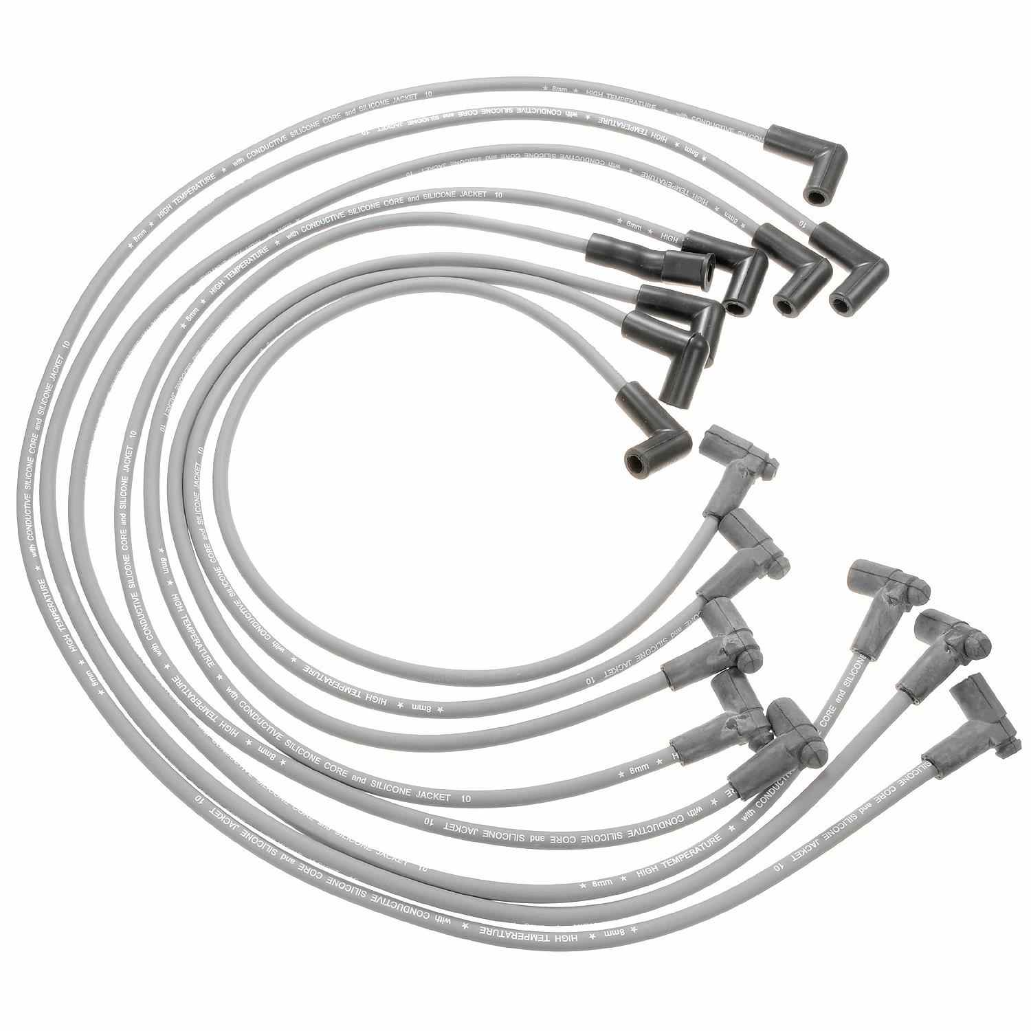 Front View of Spark Plug Wire Set STANDARD 26892