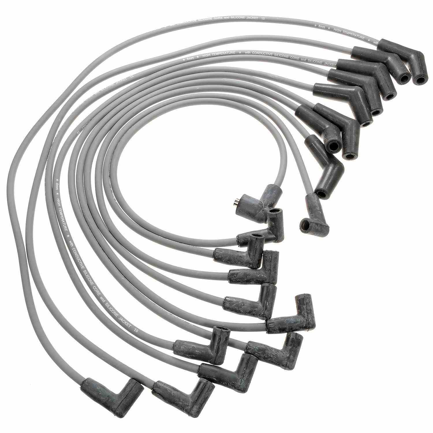 Front View of Spark Plug Wire Set STANDARD 26903