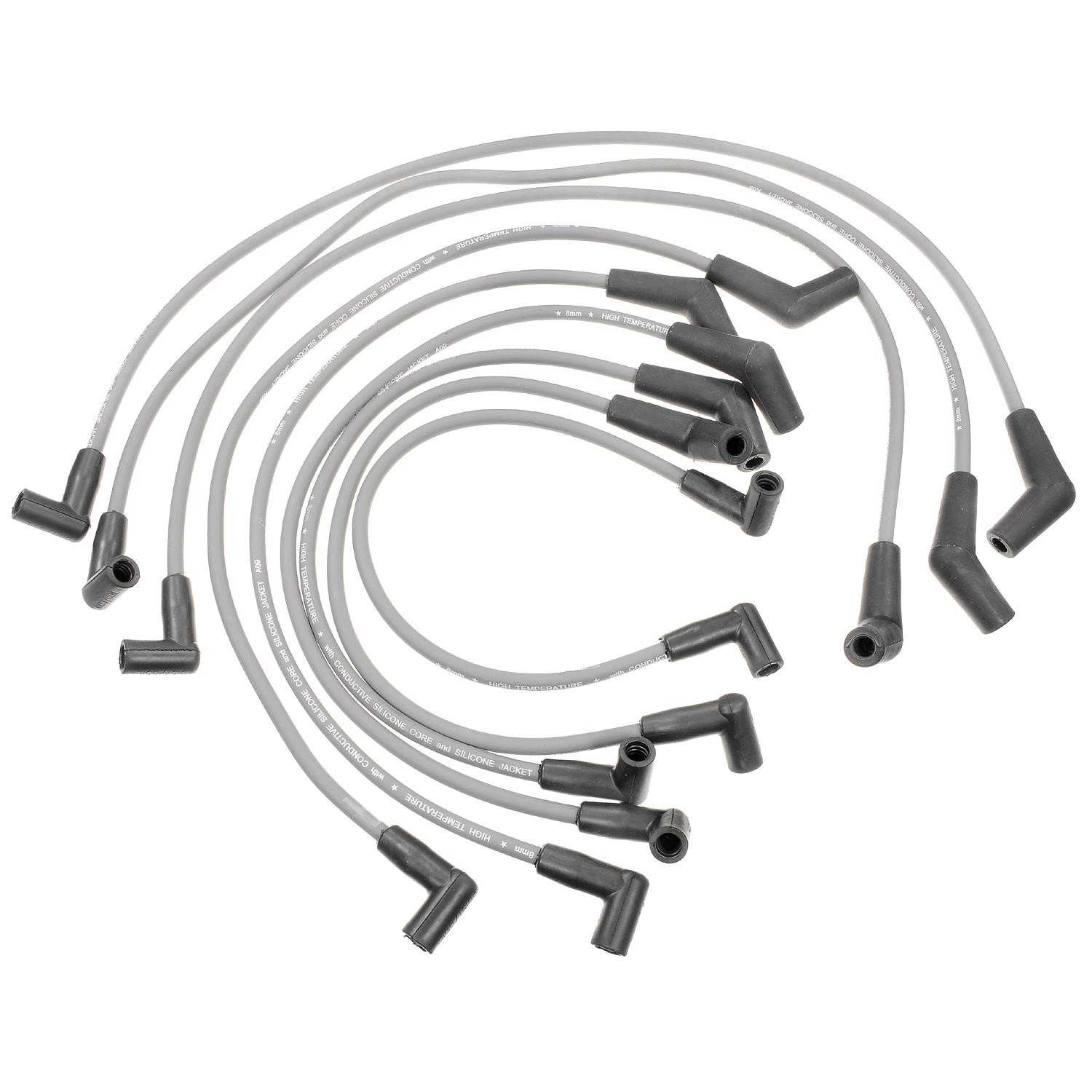 Front View of Spark Plug Wire Set STANDARD 26906