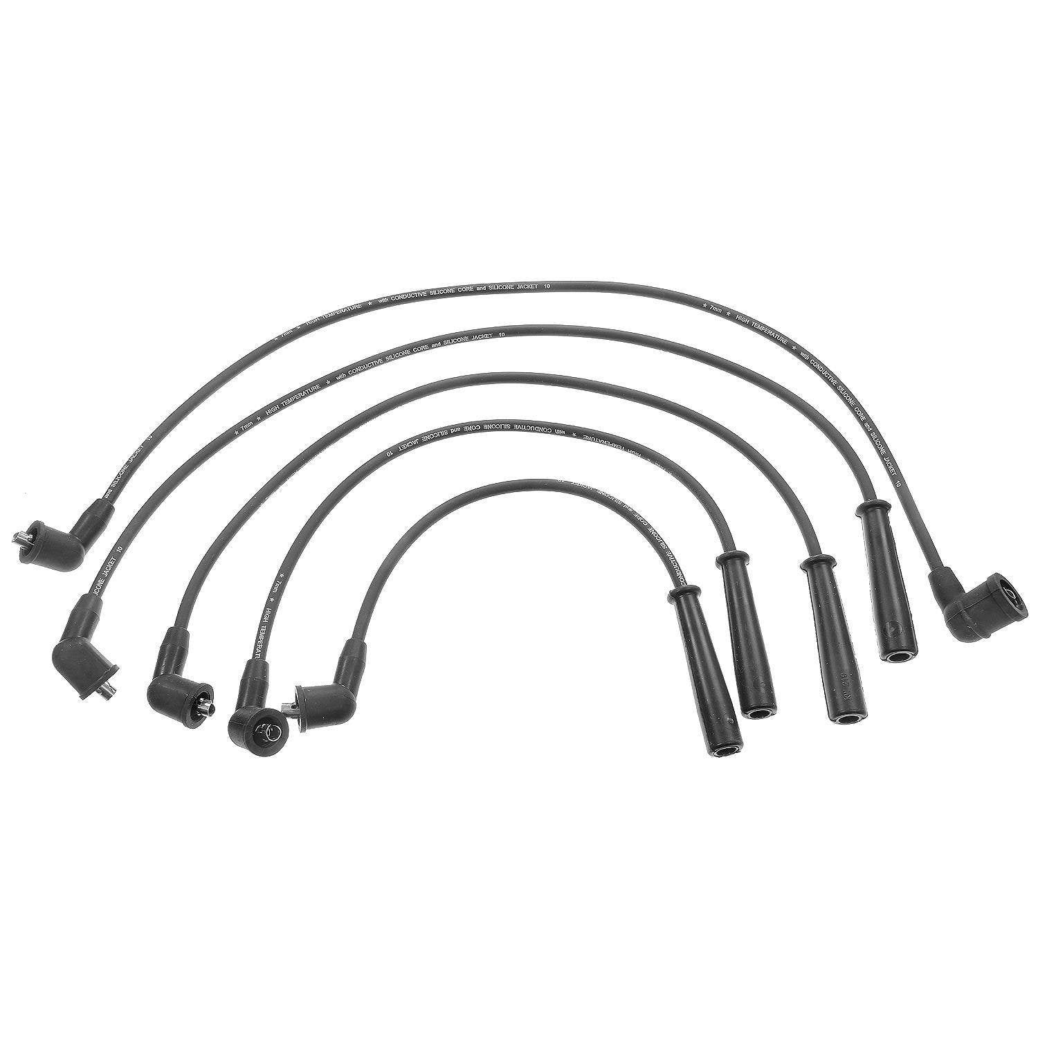 Front View of Spark Plug Wire Set STANDARD 27456